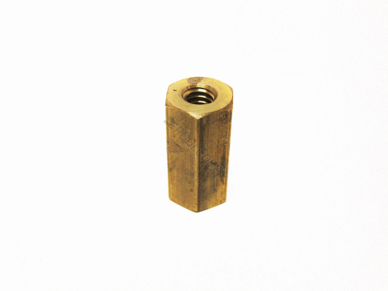.25-28 FINE THREAD BRASS NUT