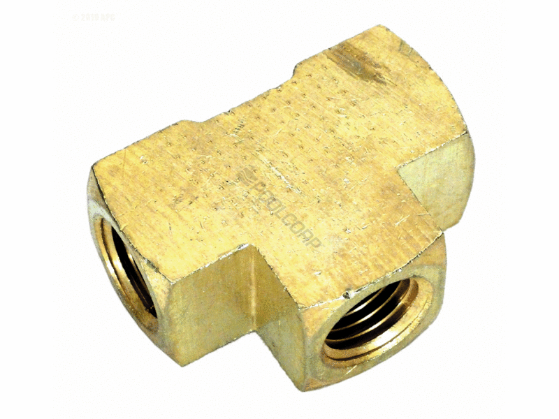 .25" BRASS 2000/4000 TEE FITTING