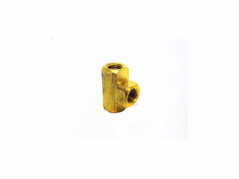 .25" BRASS TEE