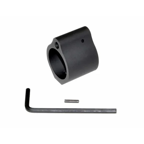 .308 AR10 LR-308 Low Profile Micro Gas Block With Pin For 0.936 Diameter Barrel – Black – Steel
