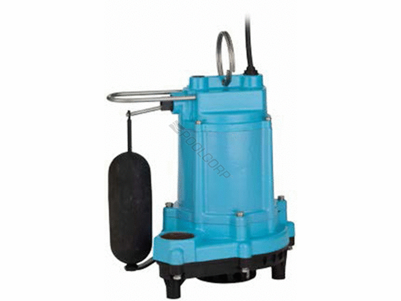 .3HP 50GPM 1.5' DISCH SUMP PUMP W/ 20' CORD & FLOAT
