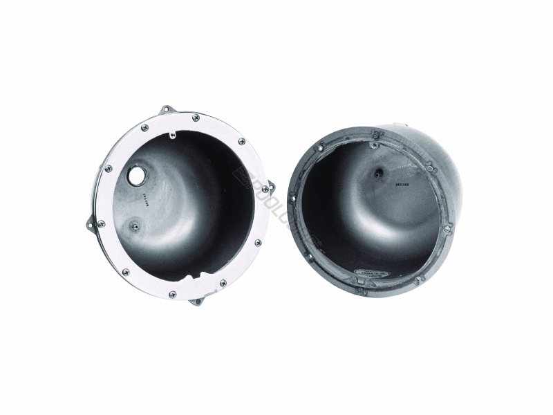 .5" REAR HUB LARGE SS CONCRETE LIGHT NICHE
