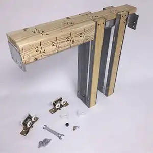 Hager Hardware 9850HD Series 250lb 2x4 Construction Framed Pocket Door Kits 96" and 102"